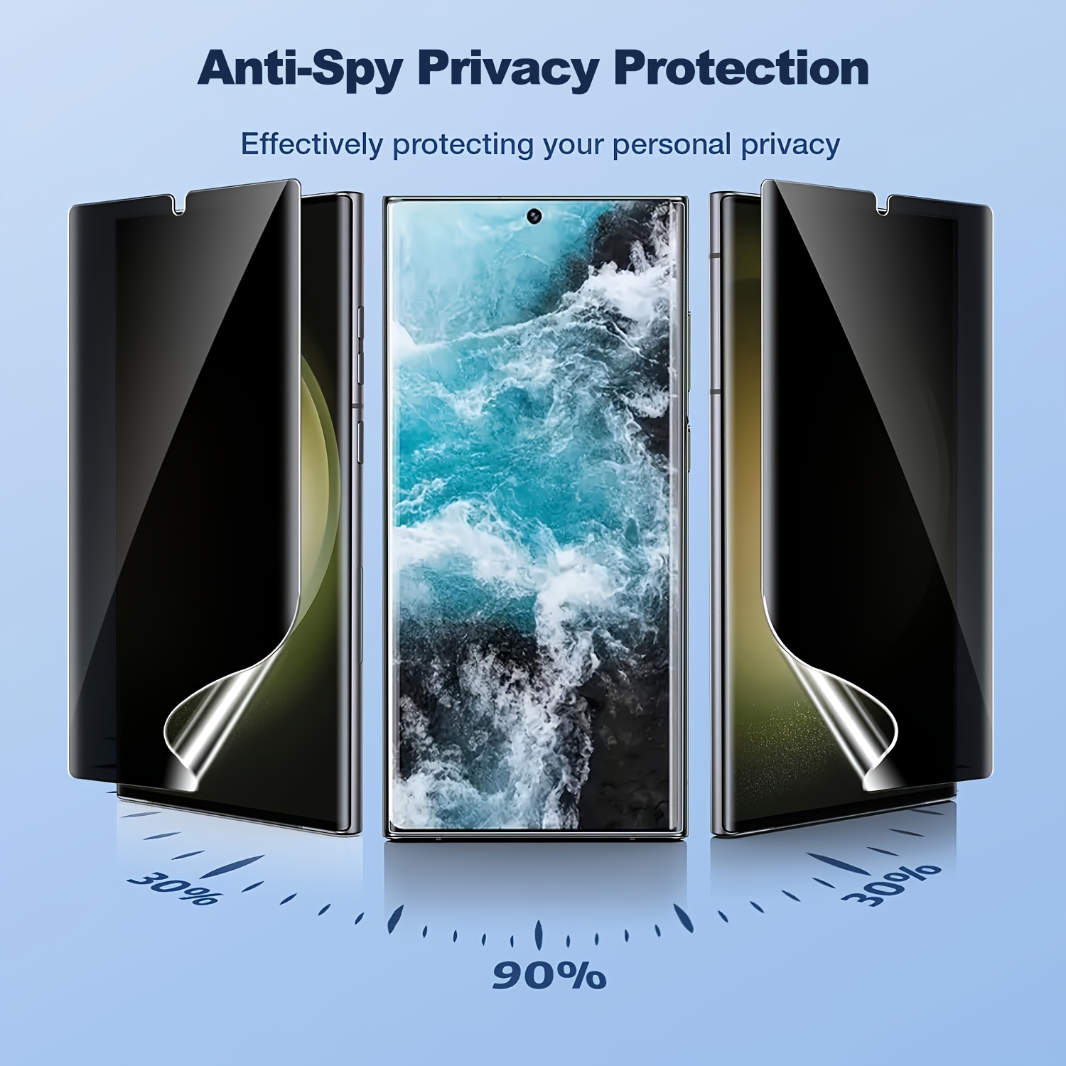 3Pcs Privacy Hydrogel Film For - Oppo Find X8 recension och pris