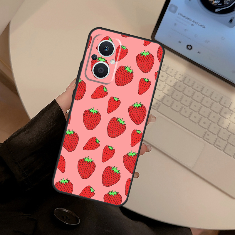 Strawberry Red Case For OPPO F - Oppo Find X8 recension och pris